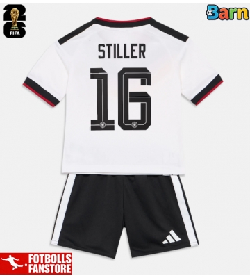 Tyskland Angelo Stiller #16 Hemmatröja Barn VM 2026 Kortärmad (+ Korta byxor)